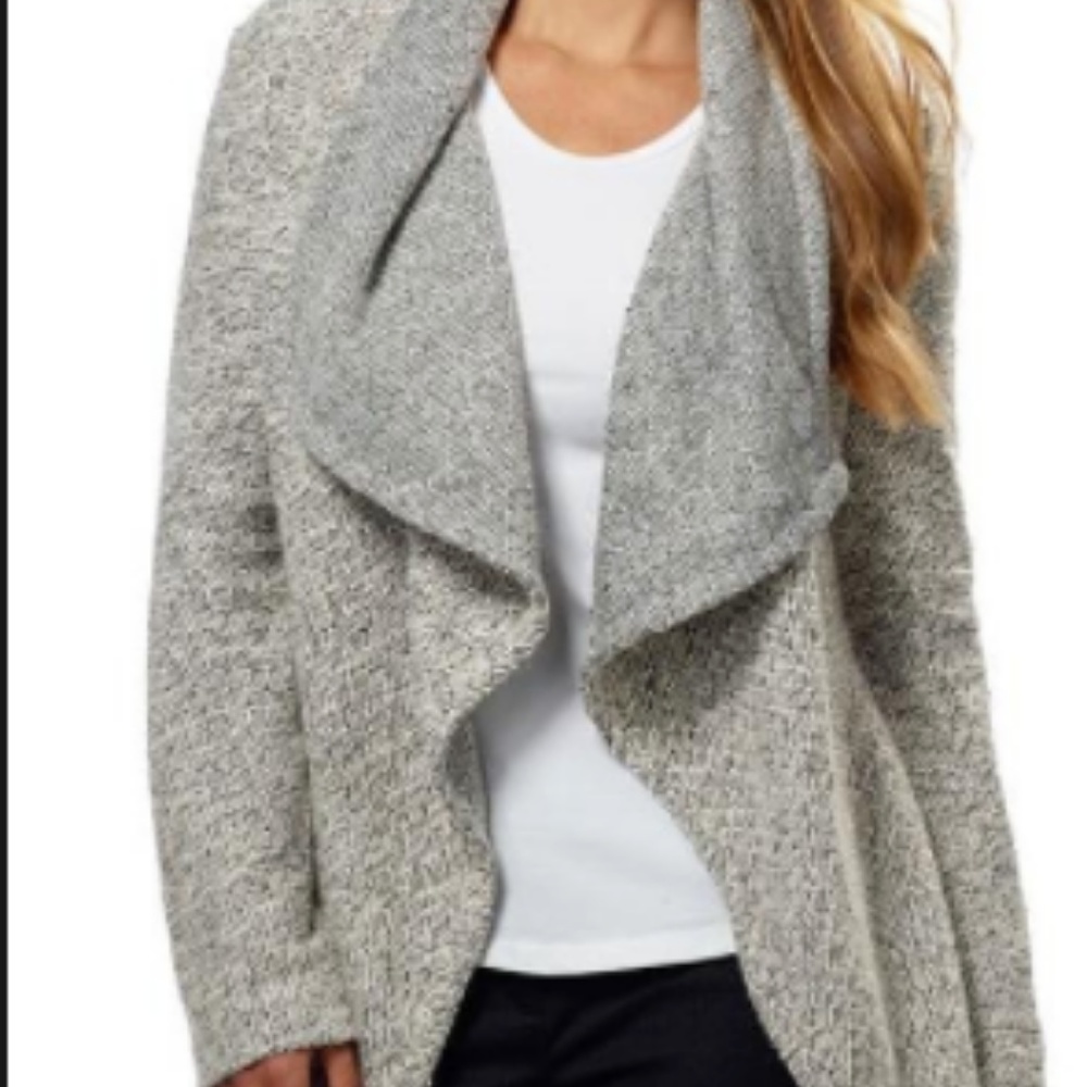 Blanc Noir BNCI gray cardigan sweater